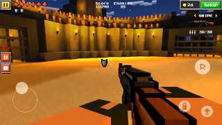 Survival Mode Pixel Gun 3D Gameplay