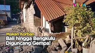 Rumah Warga Hancur! Gempa Mematikan Guncang Bali hingga Bengkulu