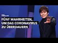 Fünf Wahrheiten, um das Coronavirus zu überdauern – Joseph Prince I New Creation TV Deutsch