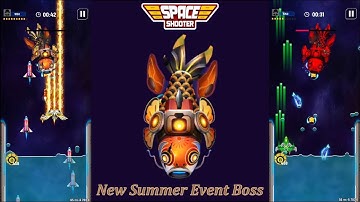 Galaxy Attack: Space Shooter | New Summer Event Boss Review | By Apache Gamers
