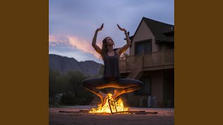 Yoga by Firelight