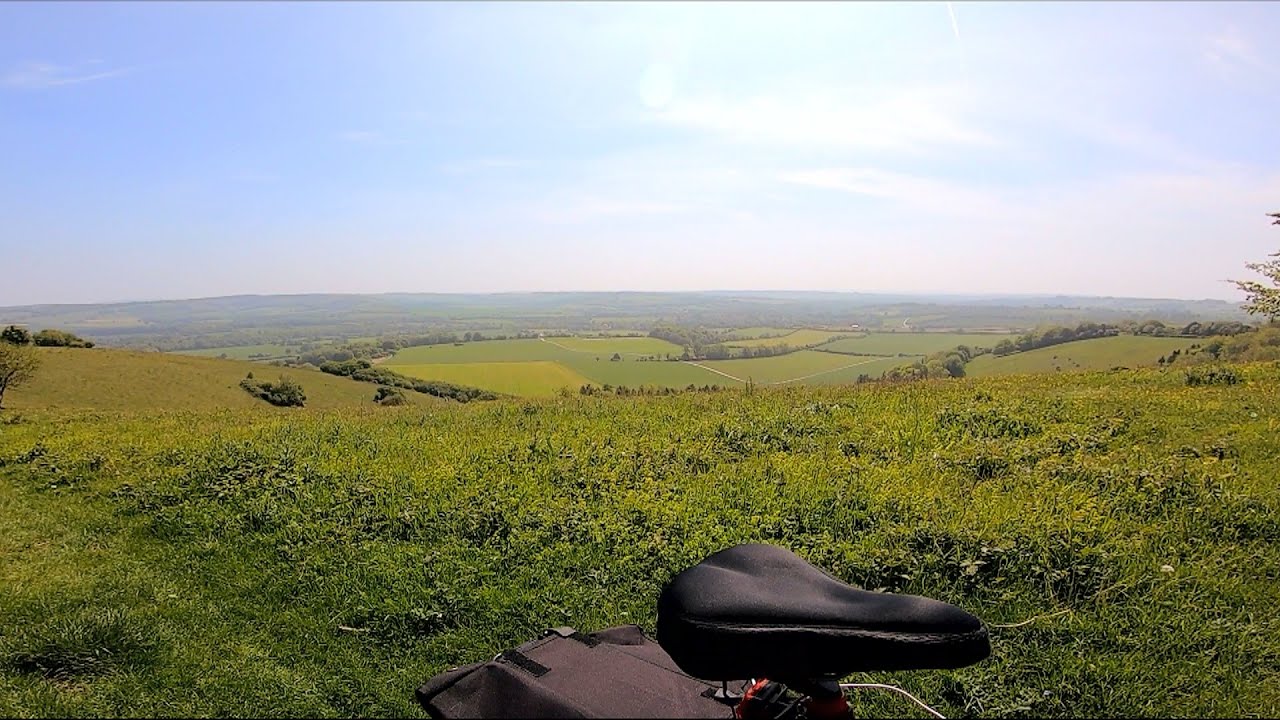 EPIC Ride on Beacon Hill Viewpoint Exton Hampshire 2020 Retro Gravel