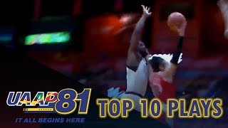 Top 10 Plays - Week 7 | UAAP Season 81 Men's Basketball