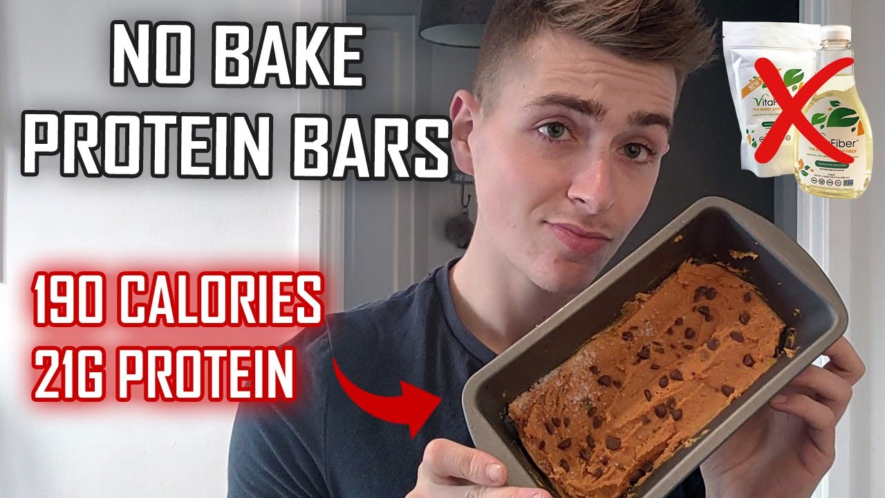 NO VITAFIBER Protein Bars Chocolate Chip Cookie Dough Quick & Easy