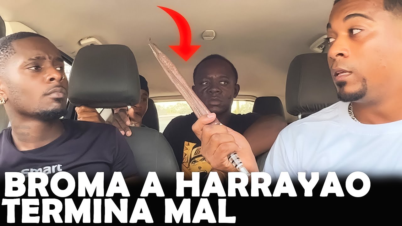 HARAYAO RD SE QUILLA FEO CON CHITETV POR SACARLE UN PUÑAL Y UN KILO DE DR0GA(broma de la droga falsa