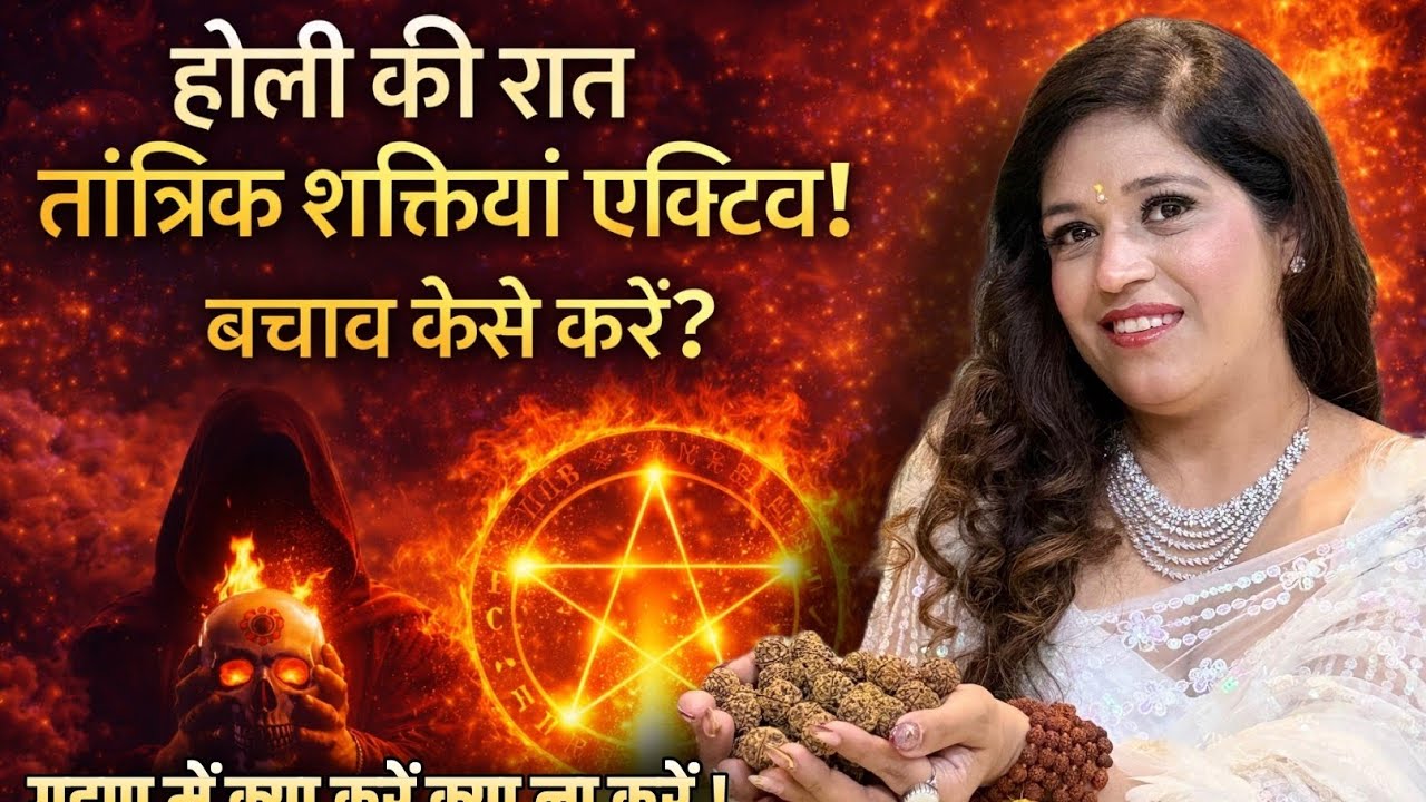 🔥🌕 Holi Ki Raat – Kya Sach Mein Energies Zyada Active Hoti Hain? | Grahan Mein Kya Kare Kya Na Kare