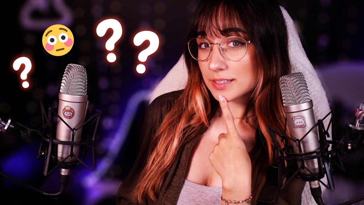 ASMR | Asking You Weird, Awkward and Personal Questions 😳 (Ear-to-Ear Whispers + Typing)