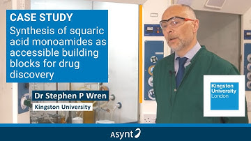 Asynt | Synthesis of squaric acid monoamides as building blocks for drug discovery