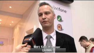 Garmin presented its first touchscreen handset 'nüvifone'