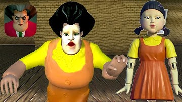 Scary Teacher 3D Squid Game Teacher Doll Chapter 1 2 3 4 5 6 7 8 9 Gameplay Walkthrough IOS ANDROID