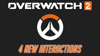 Overwatch 2 - 4 New Interactions (May 2023)