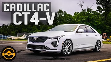 Cadillac CT4-V Performance Sedan Review | Halfway to Perfection