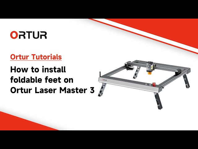 ORTUR Laser Master 3 Laser Engraver 10W + Foldable Feet