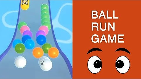 ball run 2048 GamePlay | From level 28 to level 54 | Android iOS Mobile | BigEyes Gaming