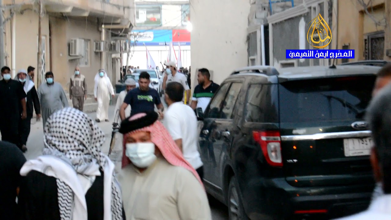 تشيع المرحوم الشيخ كاظم جواد النوفل شيخ العام عشائر بني تميم النوفل