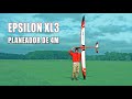 Planeador Epsilon XL3 (4 metros de ala) | Primer vuelo y explicación de la electrónica a bordo