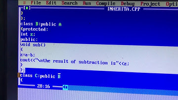 Multi level Inheritance(tamil)|c++ lecture30