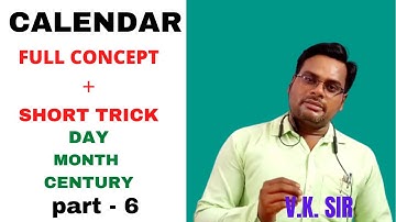 CALENDAR Reasoning// some Important Questions of calendar reasoning By V.K sir//MA Prema Academy