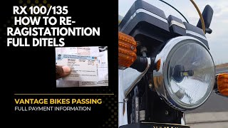 How To Re-Ragistration Old Bikes Full Guide #reragistration #rxpassing