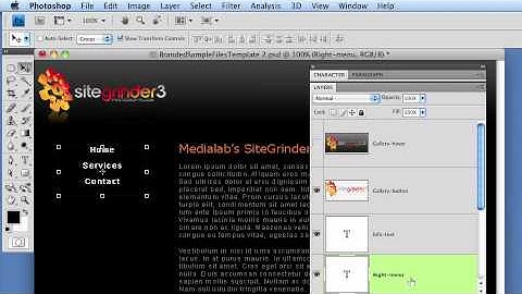 01-Introduction to SiteGrinder 3: Essentials - Photoshop Website with SG3