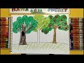 Рисуем дерево / Урок Рисования / Draw а Tree  / Drawing Lesson