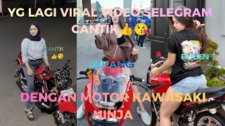 Yg Lagi Viral Video Selegram Cantik Dengan Motor Kawasaki Ninja