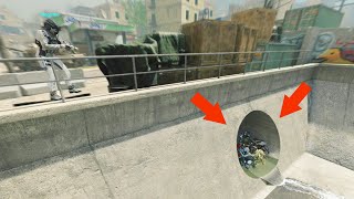 They WERE TRYING to MAKE ME FALL IN THE HOLE WITH THEM!!! HIDE N SEEK ON MODERN WARFARE 3