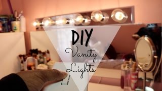 DIY Lowe's Vanity Lights Under $50 !!! | Brwnskindbeaut