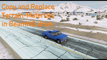 Make your own snowy version of BeamNG.drive maps!