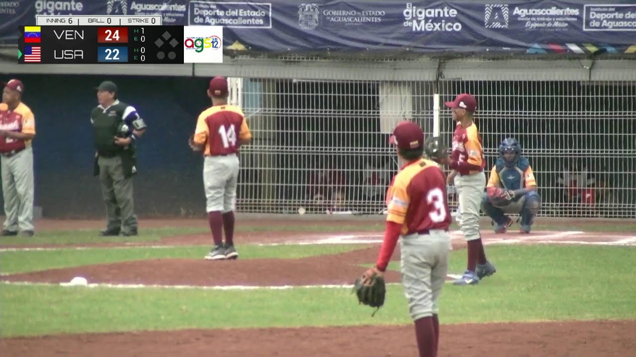 VENEZUELA VS USA  PRE-MUNDIAL SUB 12