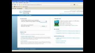 Accessing CengageNOW for Instructors