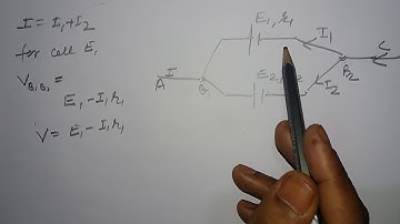 Two Cells in Parallel || By: Mr. Bipin Kumar Singh