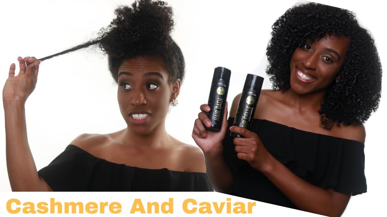 Wash And Go | CURLS Cashmere and Caviar Collection - YouTube