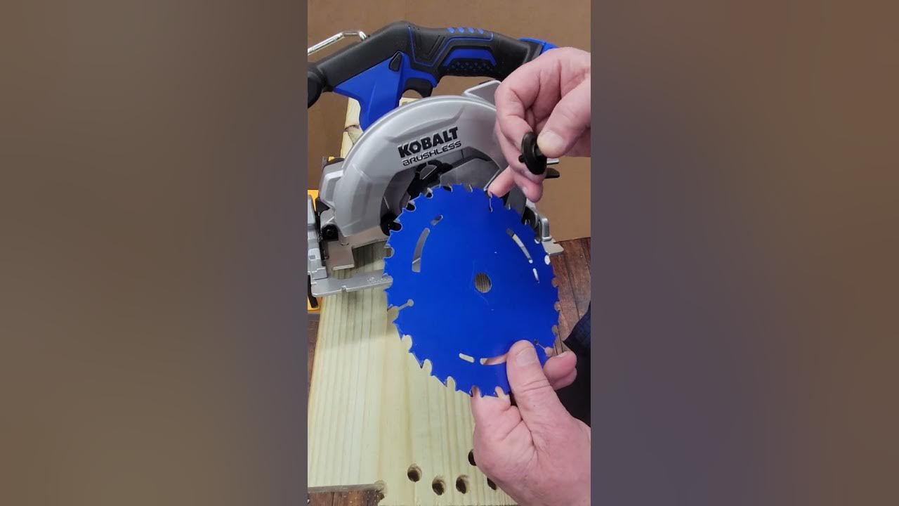 Kobalt 24V Max Brushless Circular Saw Test Part 1 YouTube