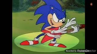 Squidward on a chair! Sonic edition!