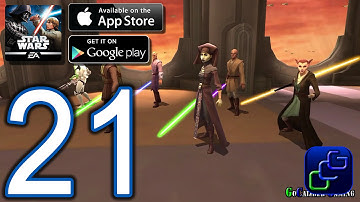 STAR WARS Galaxy of Heroes Android iOS Walkthrough - Part 21 - Dark Side Battles 4 (NORMAL)