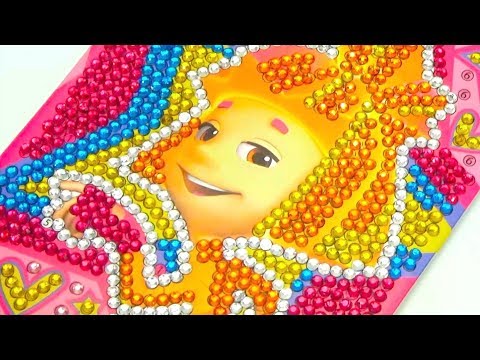 Игрушка Фиксики для детей, украшаем картину