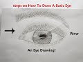 How To Draw A Basic Eye