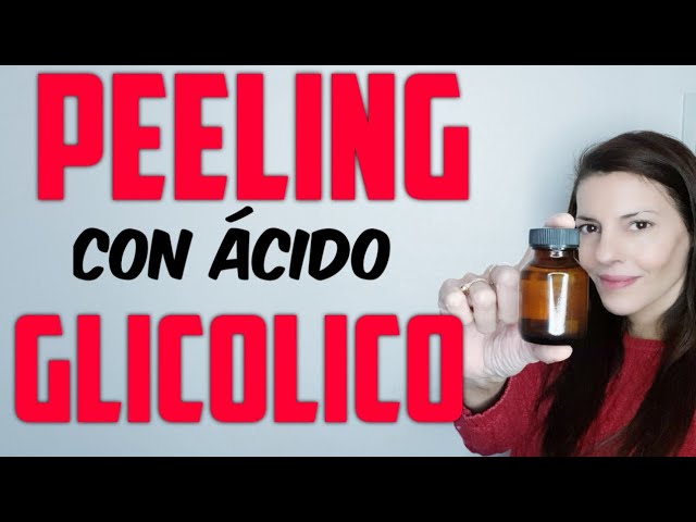 PEELING ácido GLICOLICO | Mi experiencia | #peeling #glicolico #facial |  peeling como se realiza - YouTube