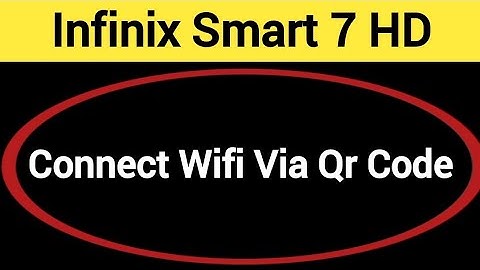 How to connect WiFi via QR code, Infinix smart 7 HD me Bina password ke Wi Fi connect kaise karen