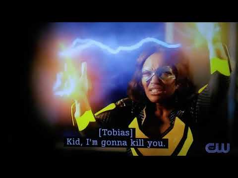 Black Lightning 2x16 BL & Lightning vs Tobias