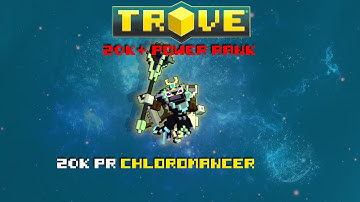 Trove 20k+ PR with every class! Ep 15 : Chloromancer 20k. A very odd class...