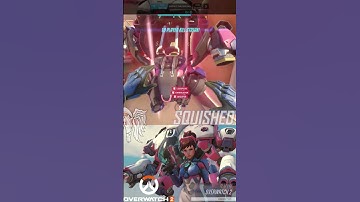 [Overwatch 2 - D.va] Squished ( #shorts )