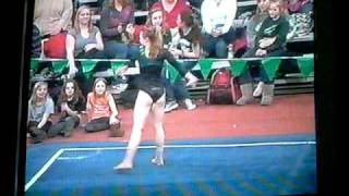 Dani Levy - Floor Exercise - MSU Gymnastics vs. Illinois