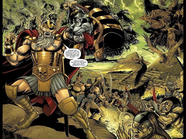 Anubis Vs Horus