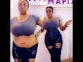 Before and after the mapia invisible hook waist trainer