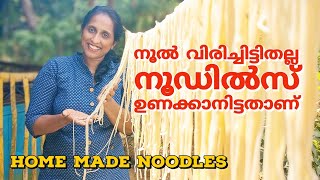 മായം ഇല്ലാത്ത നൂഡിൽസ് ധൈര്യമായി കഴിക്കാം/how to make noodles at home/homemade noodles recipie