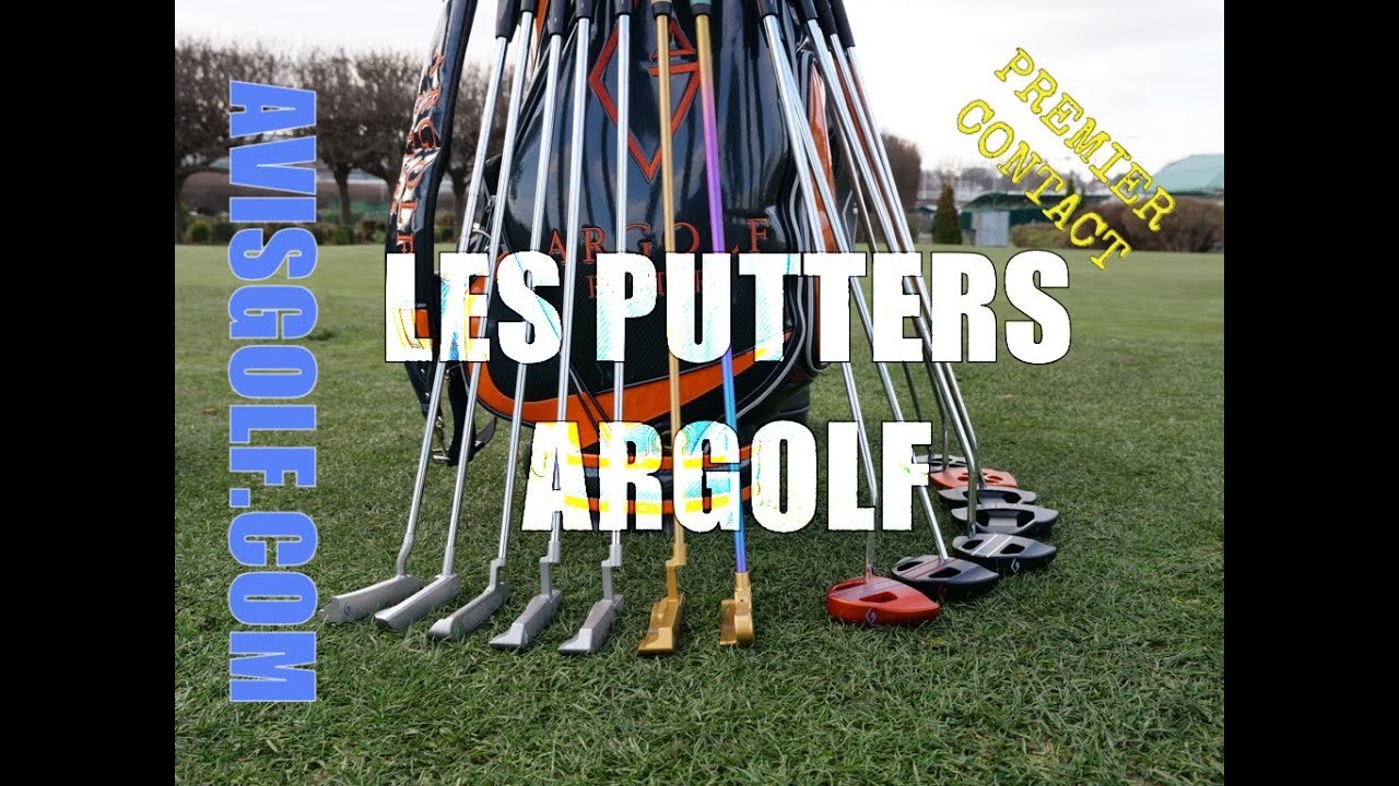 Les putters ARgolf by Avisgolf