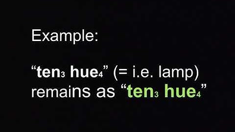 Romanised Teochew: Tone Change, presented by Tan Peng Boon