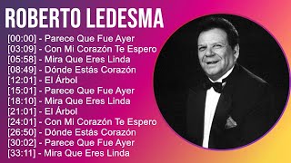 Roberto Ledesma 2024 MIX Playlist - Parece Que Fue Ayer, Con Mi Corazón Te Espero, Mira Que Eres...